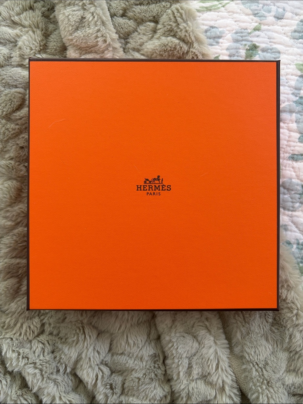 Hermes Orange Signature Gift Box